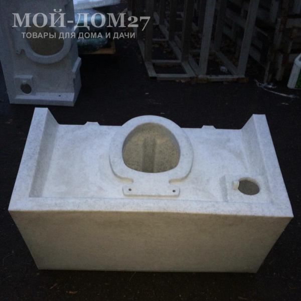 Накопительный бак туалетной кабины | Мой-Дом27 | Используется в туалетных кабинах EcoStyle (Экостайл) и EcoGrup (ЭкоГрупп). Поставляется без стульчака